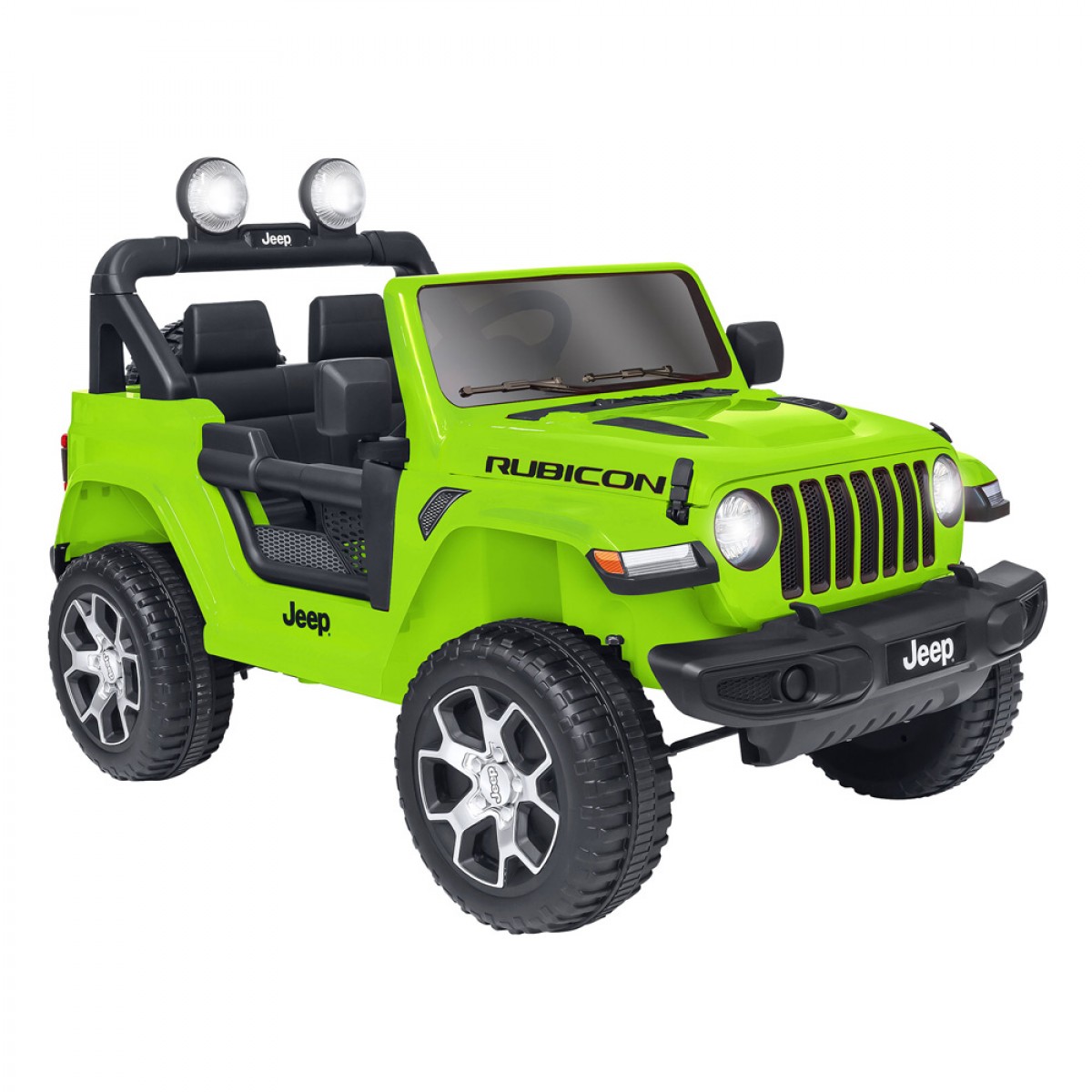 E-SPIDKO JEEP WRANGLER RUBICON R/C LIME 12V