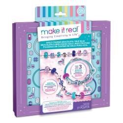 MAKE IT REAL HALO CHARMS BRACELETS TRUE BLUE 1721