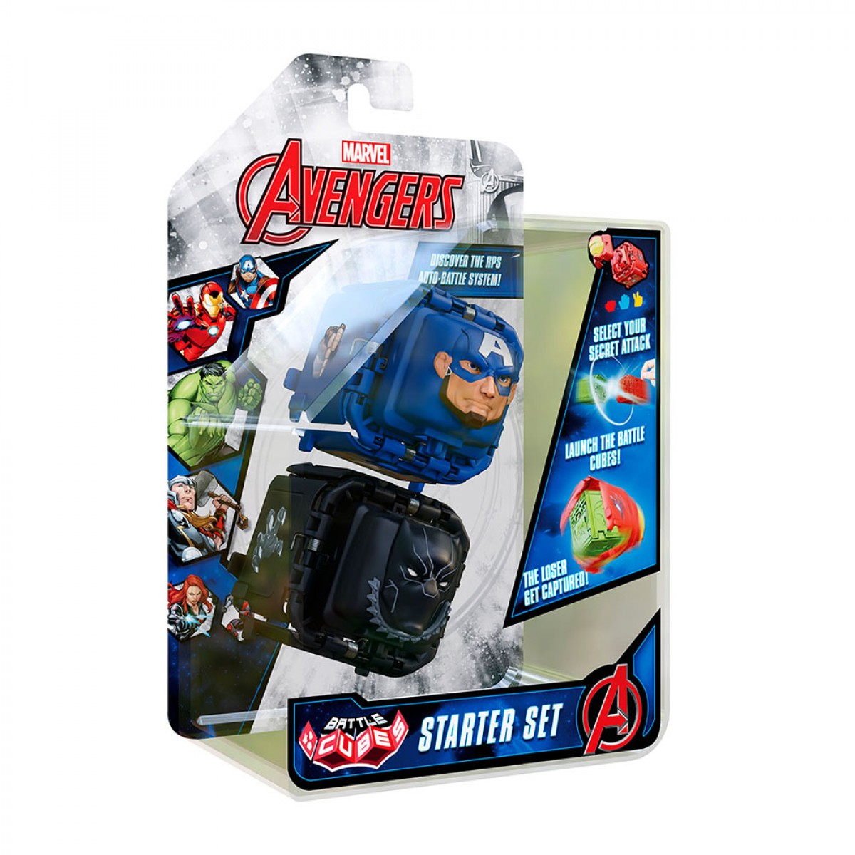 KOUTROPOULOS BATTLE CUBES AVENGERS CAPTAIN AMERICA-BLACK PANTHER 902CABP